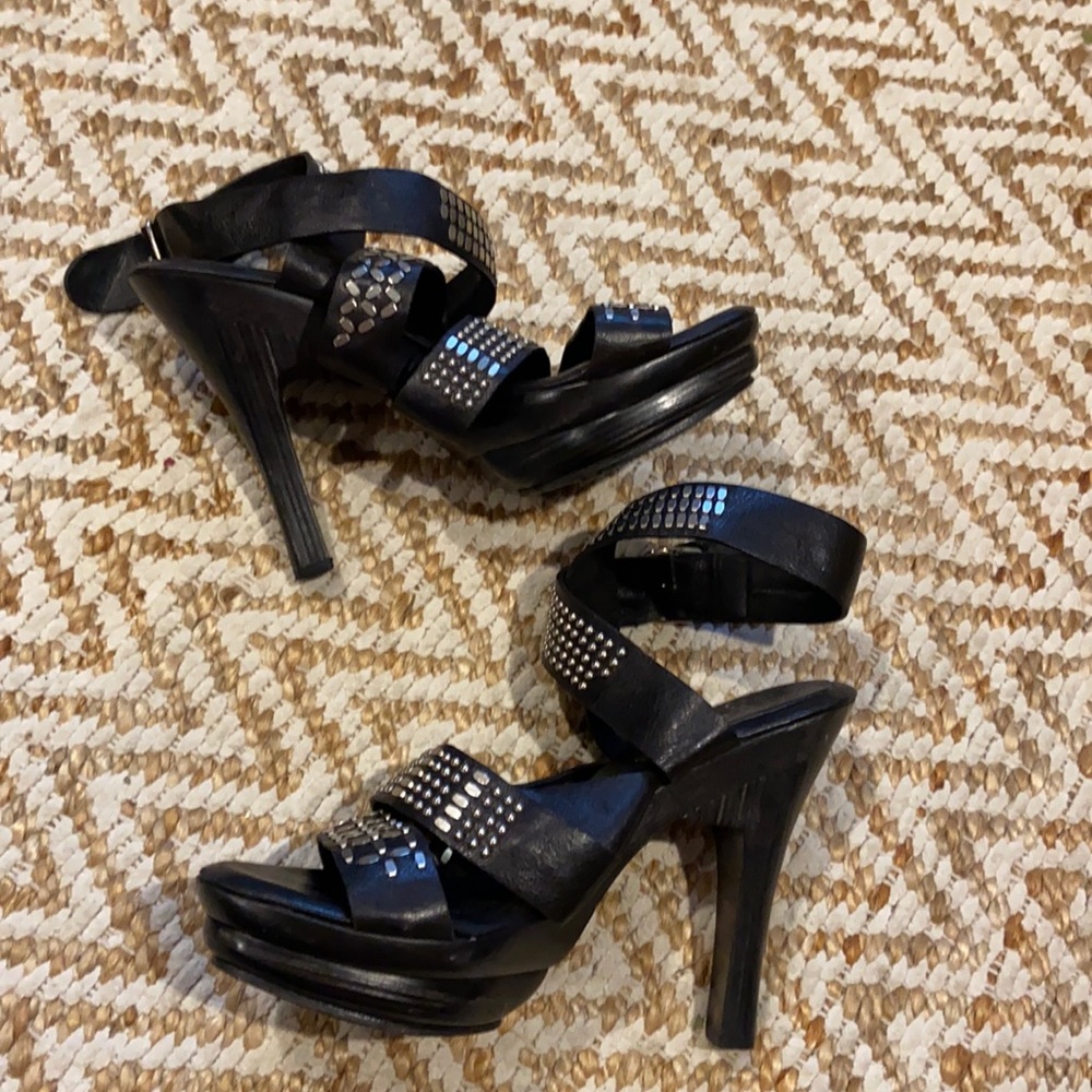 New strappy heels